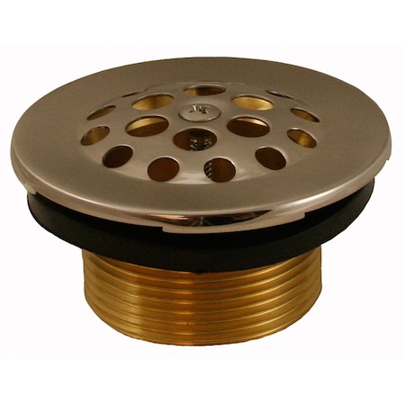 Jones Stephens Brushed Nickel Trip Lever Tub Drain Body P3563BN